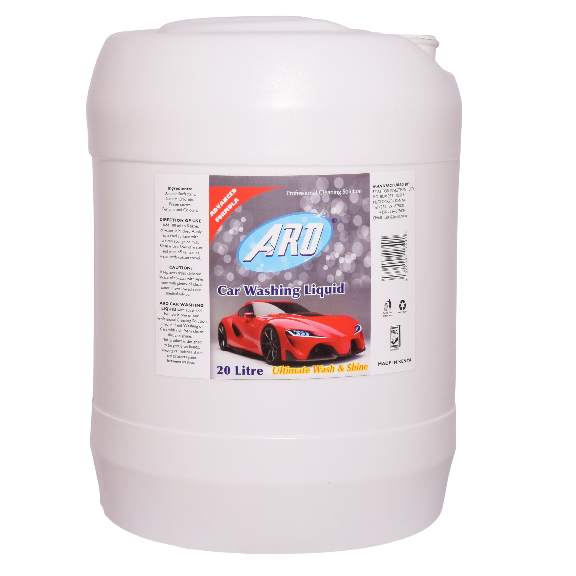 Car Washing Shampoo Emat For Investment Ltd